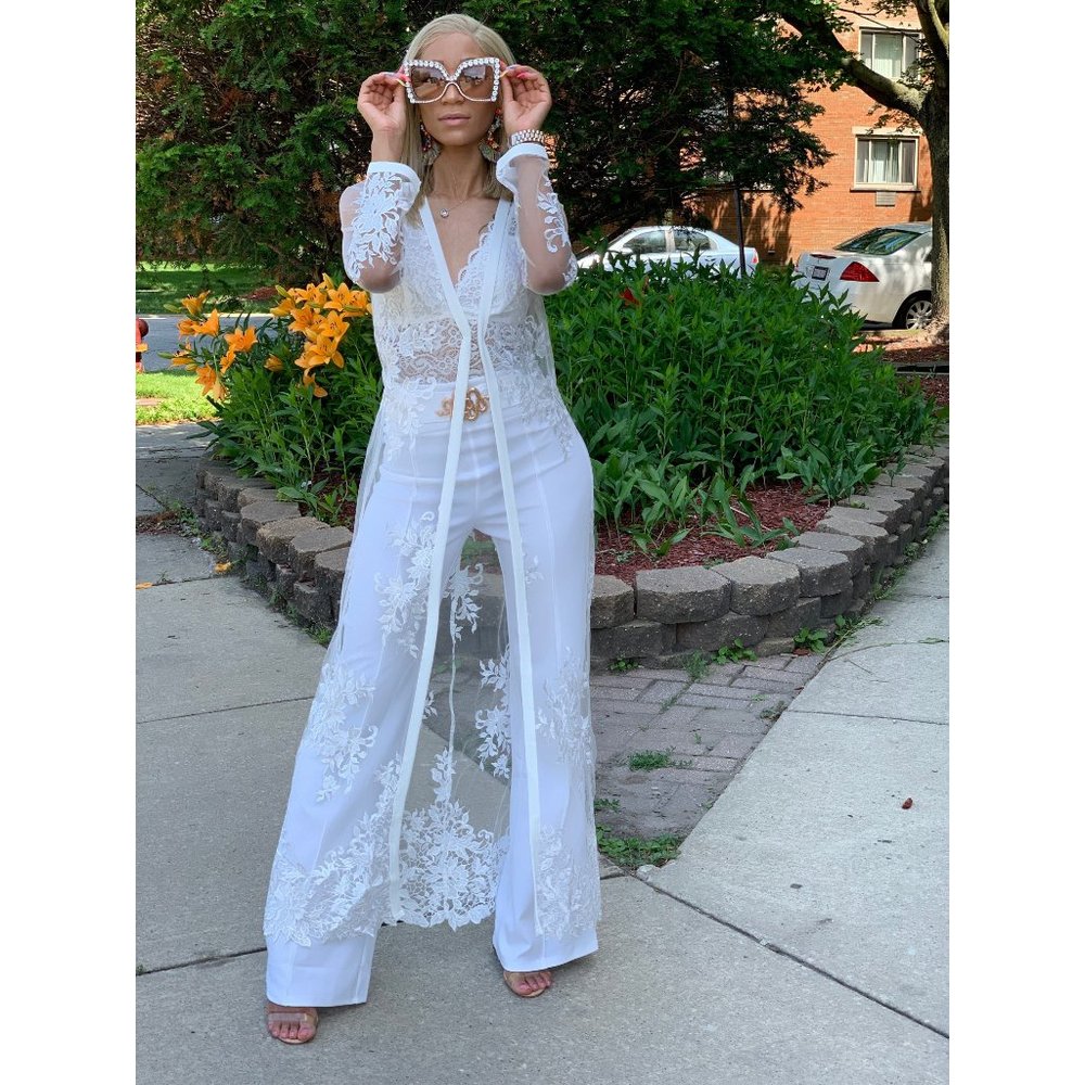 Mesh Crochet Cardigan